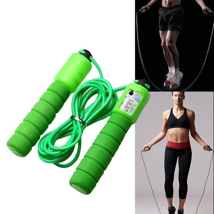 Smart Jump Rope with Counter – Effortless Tracking & High-Speed Rotation