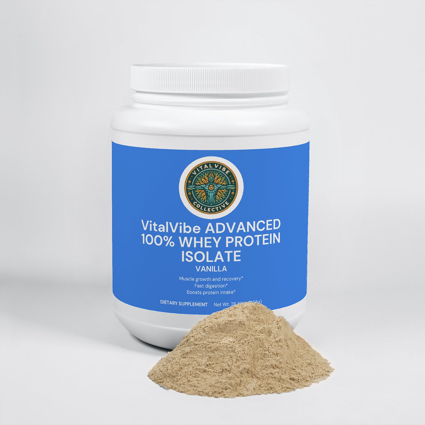 Pure VitalVibe Performance: Vanilla Whey Protein Isolate