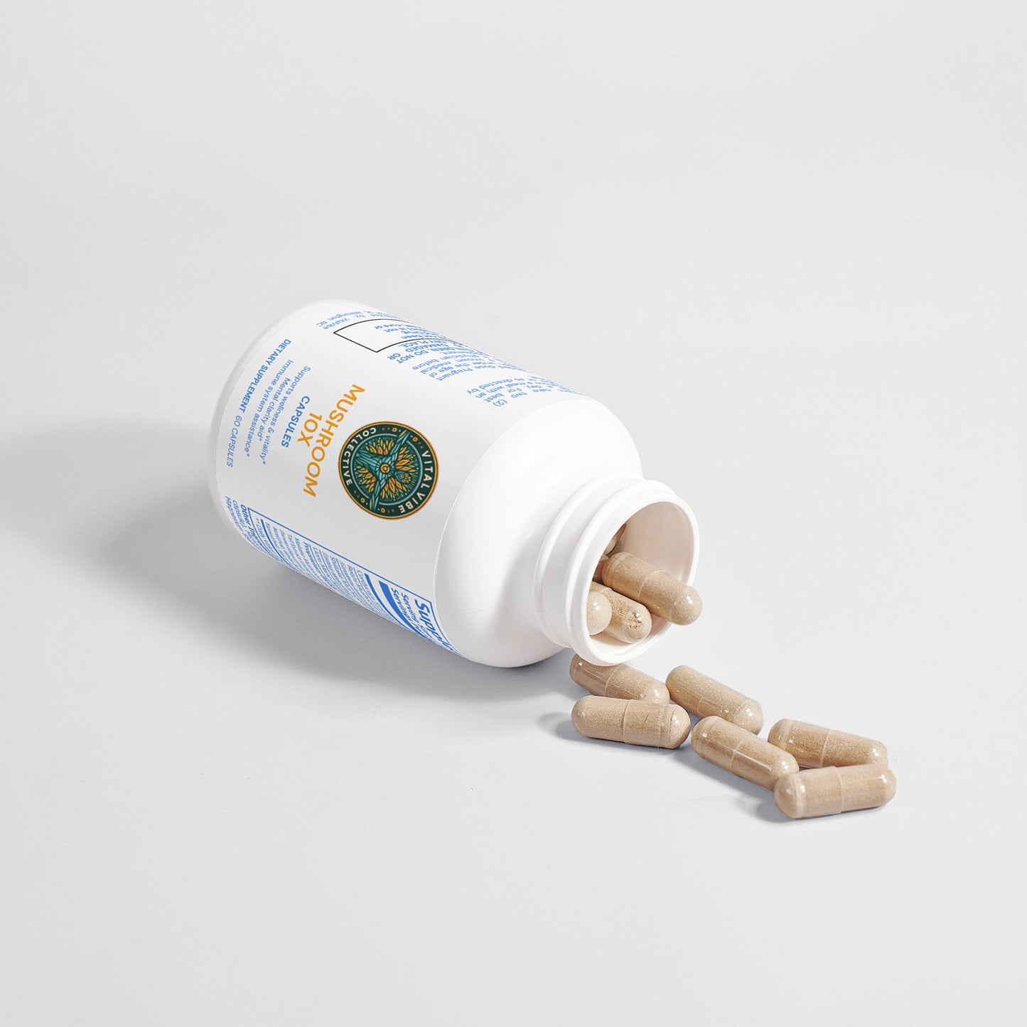 VitalVibe Mushroom Complex 10X: Immune Support and Vitality