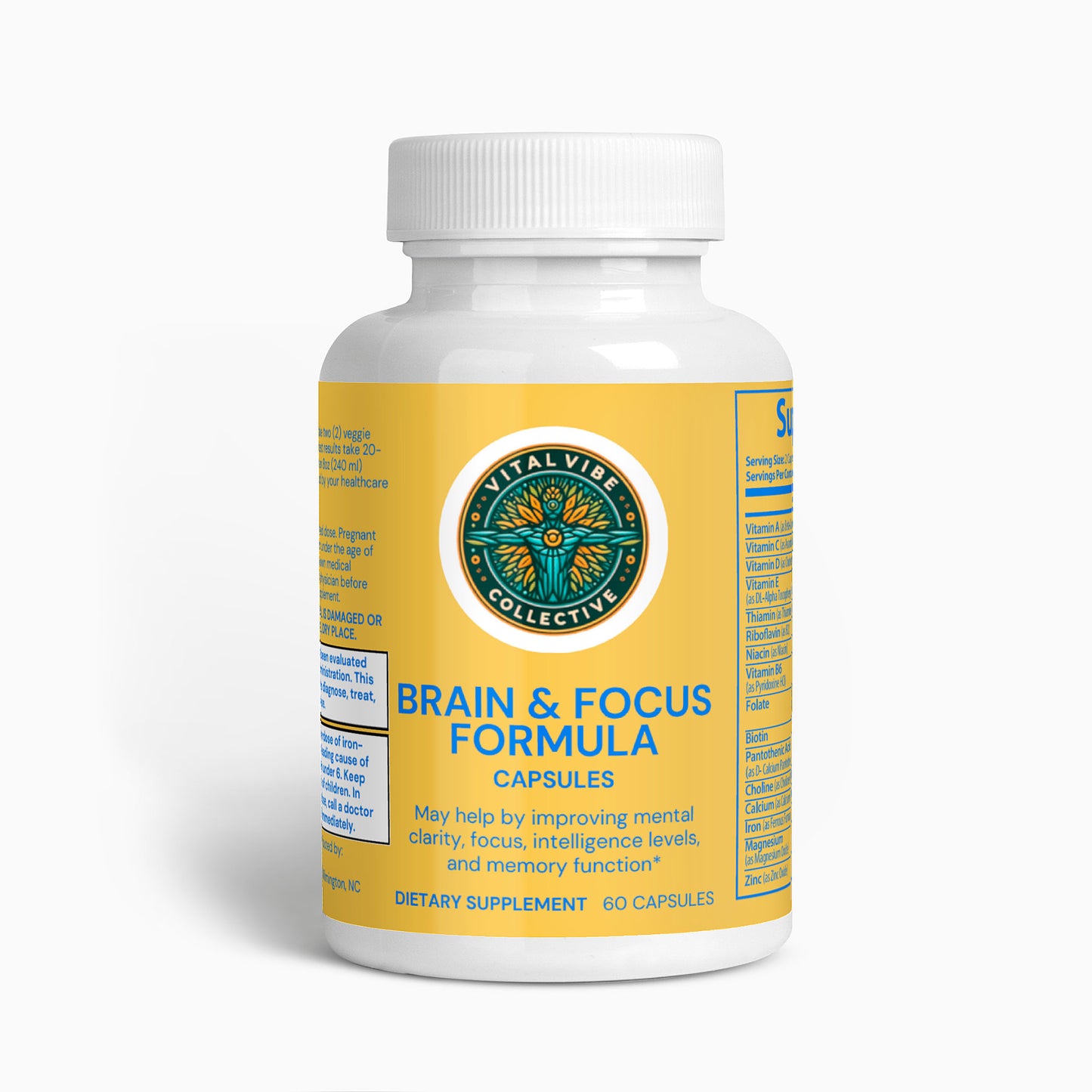 VitalVibe Brain & Focus Formula: Clarity for a Purpose-Driven Life