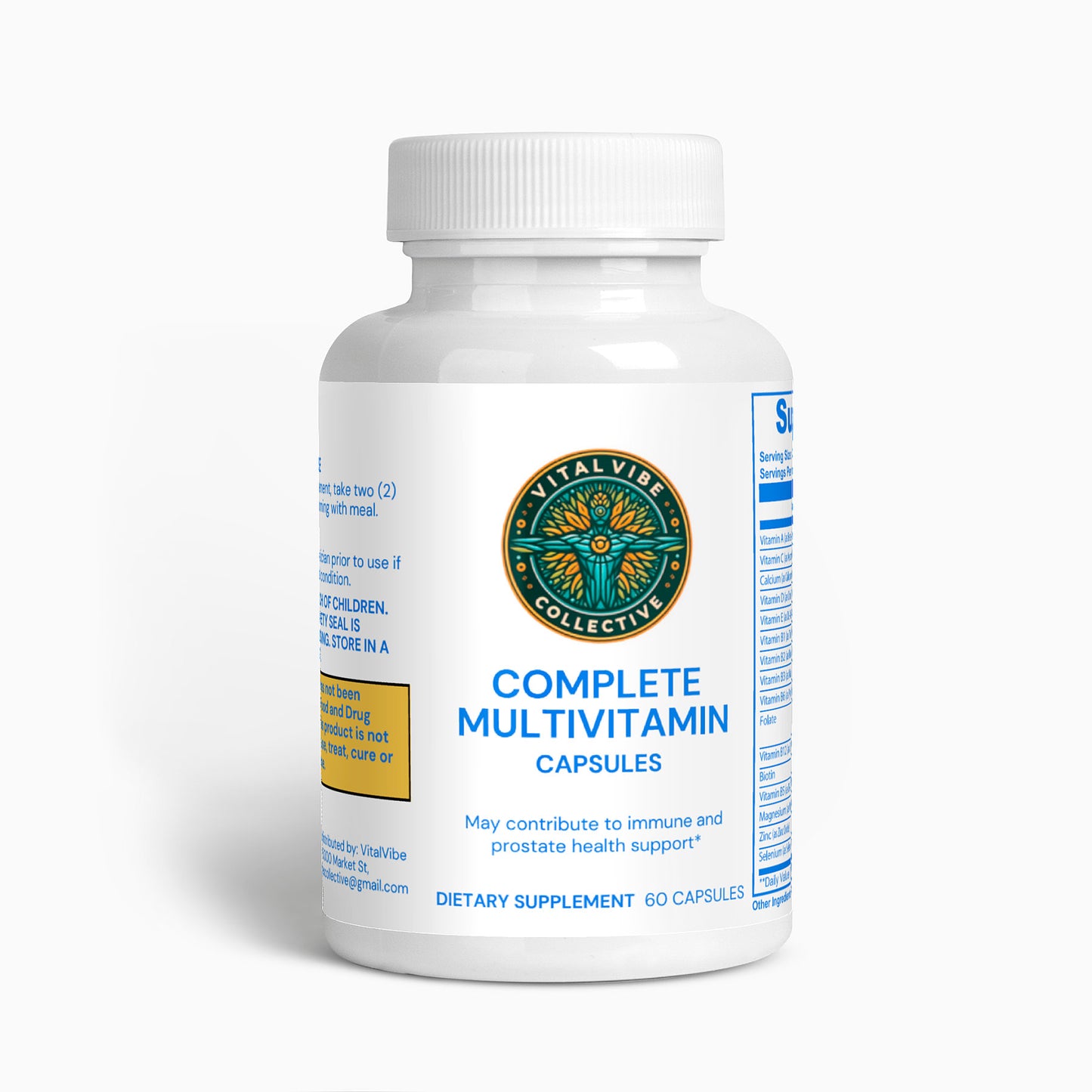 VitalVibe Complete Multivitamin: Your Daily Foundation for Optimal Health