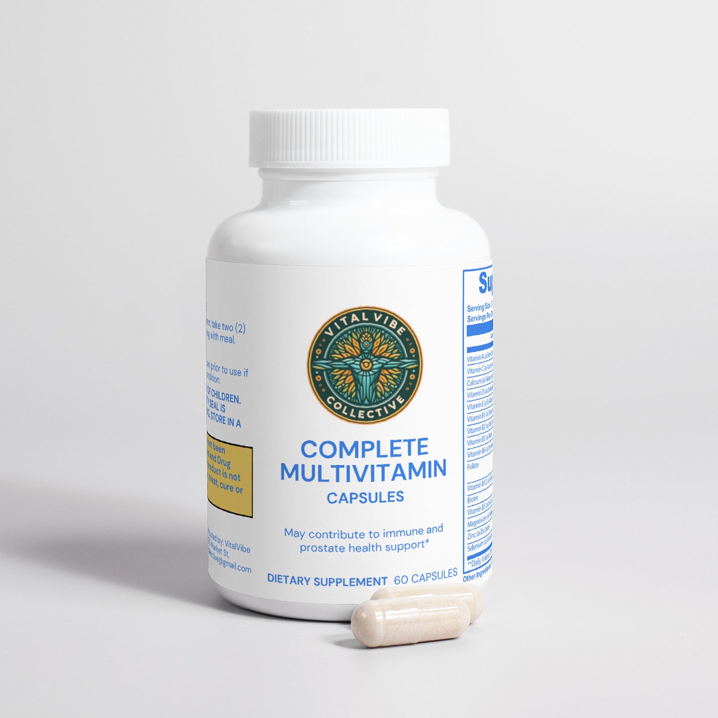 VitalVibe Complete Multivitamin: Your Daily Foundation for Optimal Health