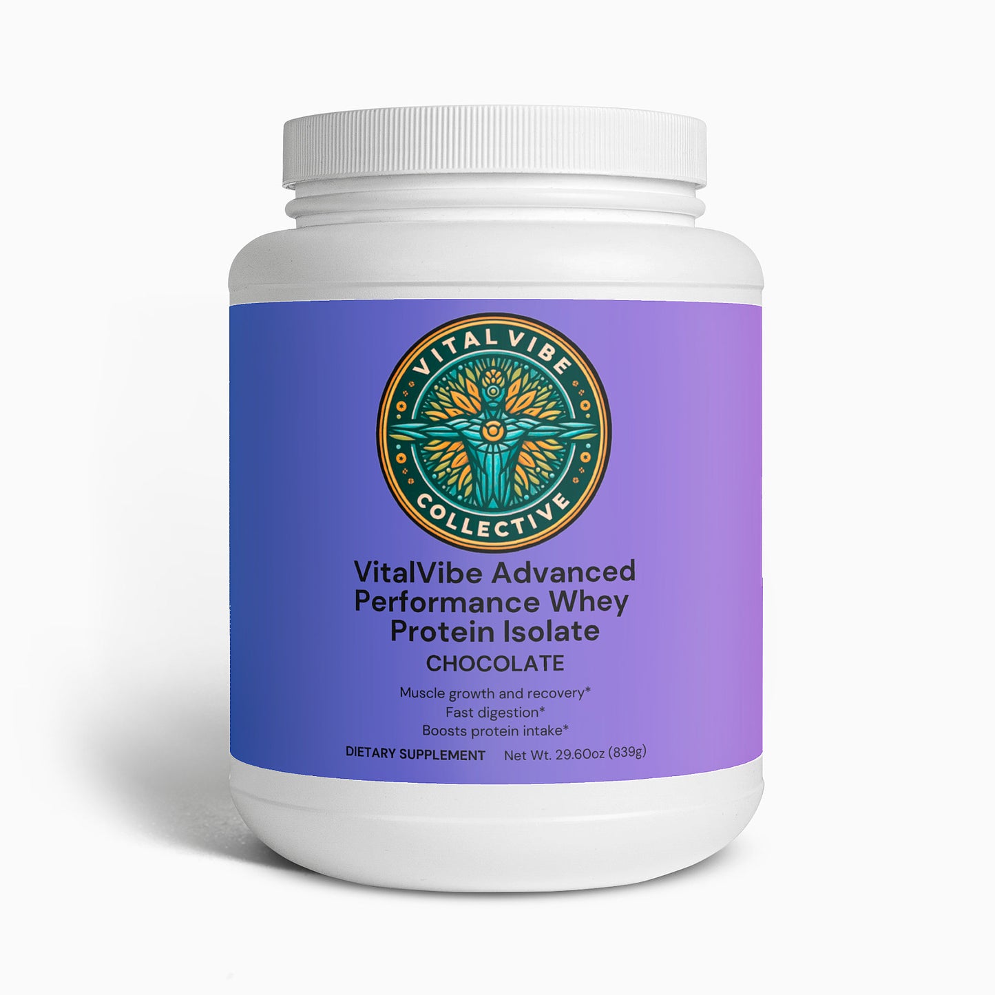 VitalVibe Advanced Performance Whey Protein Isolate (Chocolate)