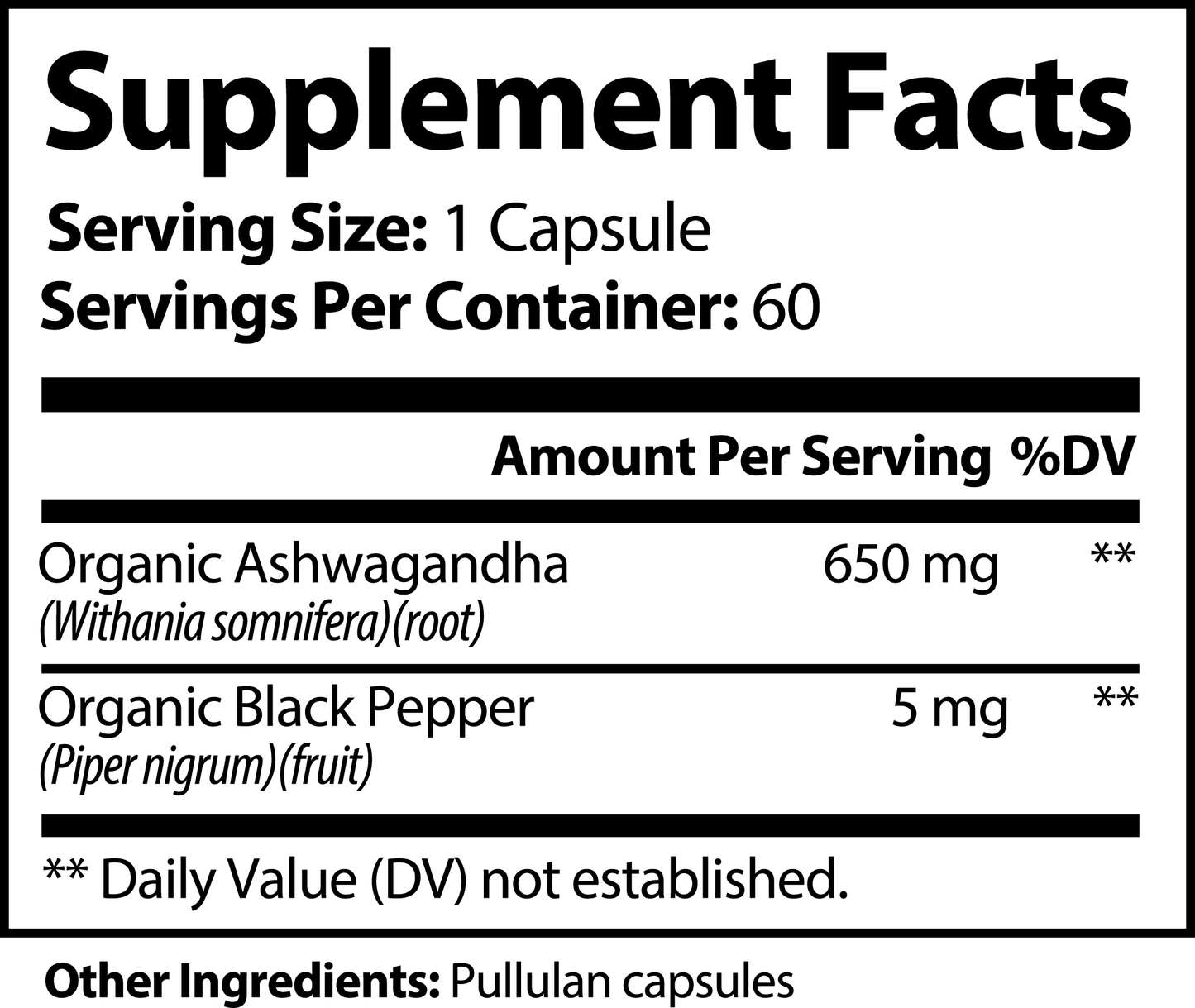 VitalVibe Ashwagandha: Adaptogenic Stress Relief and Wellness