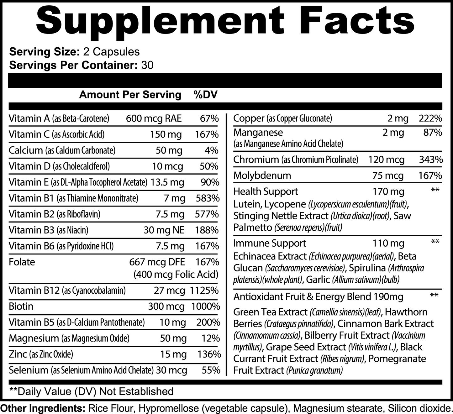 VitalVibe Complete Multivitamin: Your Daily Foundation for Optimal Health