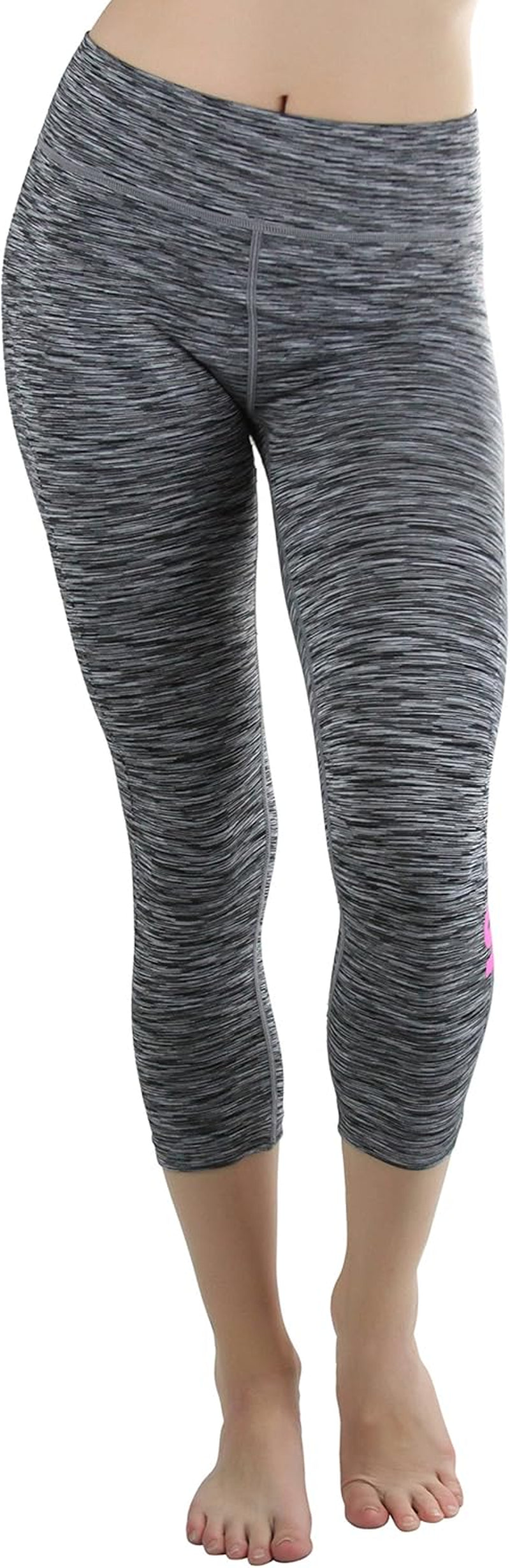 Tobeinstyle Women’S Comfort Heather Assorted Active Wear Seamless Leggings