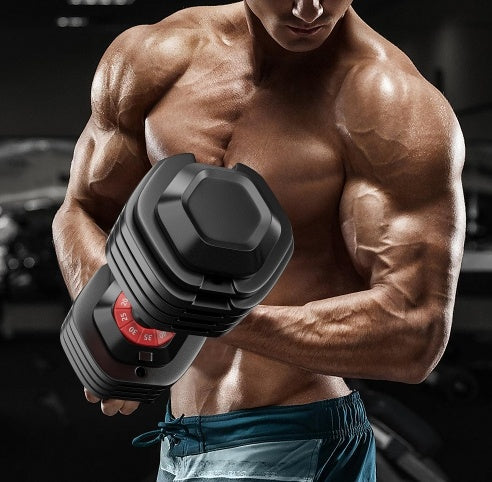 💪 VitalVibe 10-in-1 Adjustable Dumbbell – Full-Body Strength Training for Home Gym