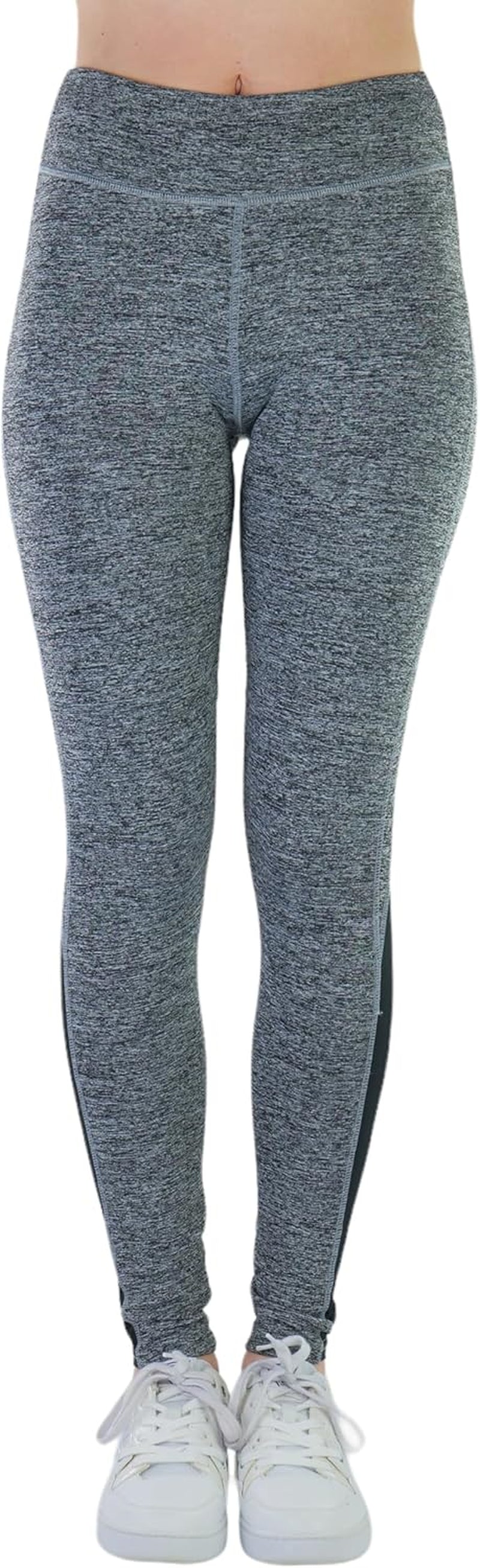 Tobeinstyle Women’S Comfort Heather Assorted Active Wear Seamless Leggings