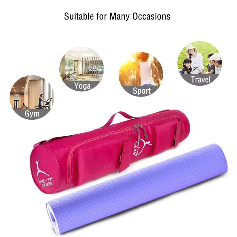 Fashion Yoga Mat Carry Bag Waterproof Yoga Sport Bags
