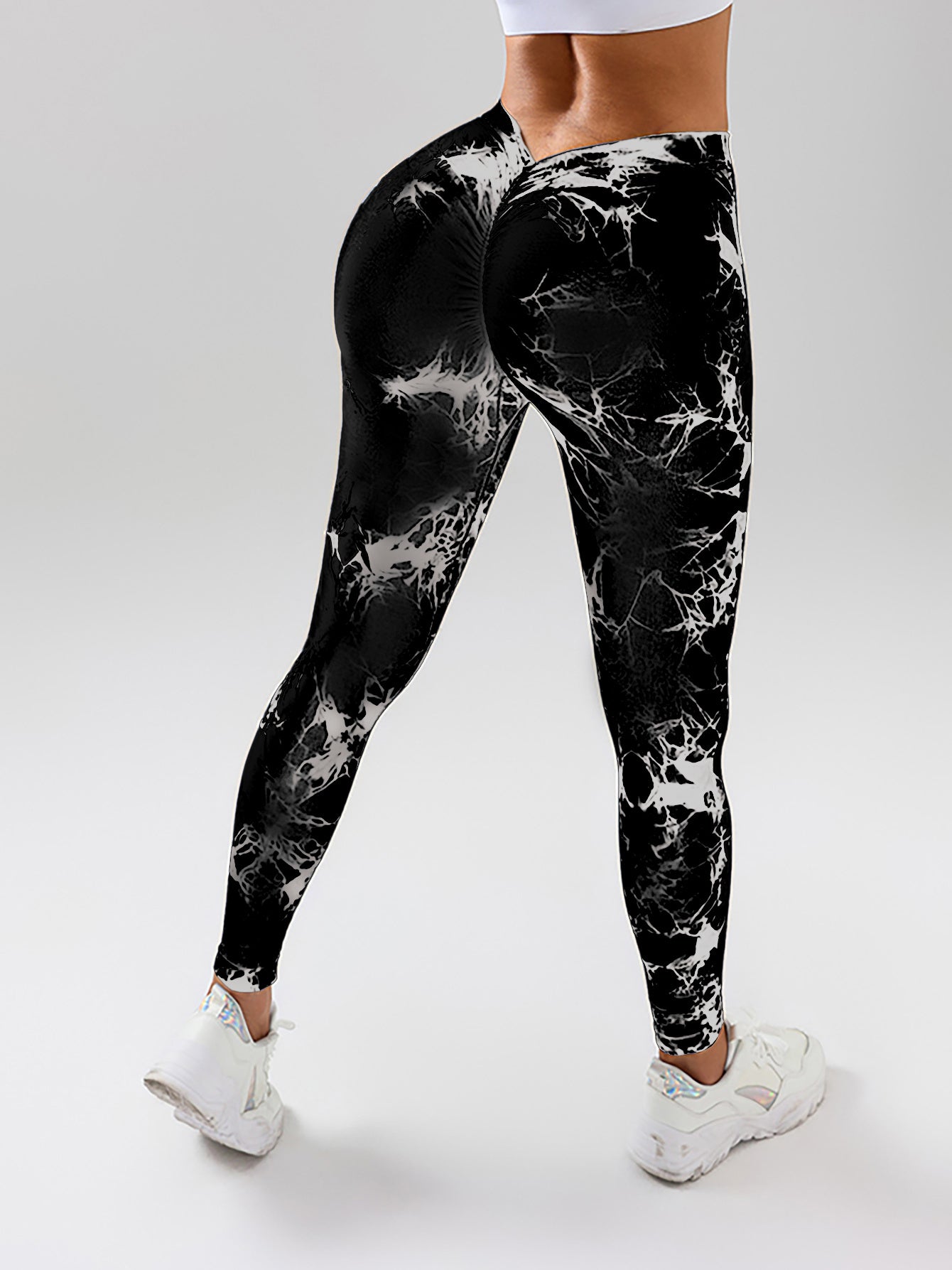 5pcs Dyed Yoga Pants
