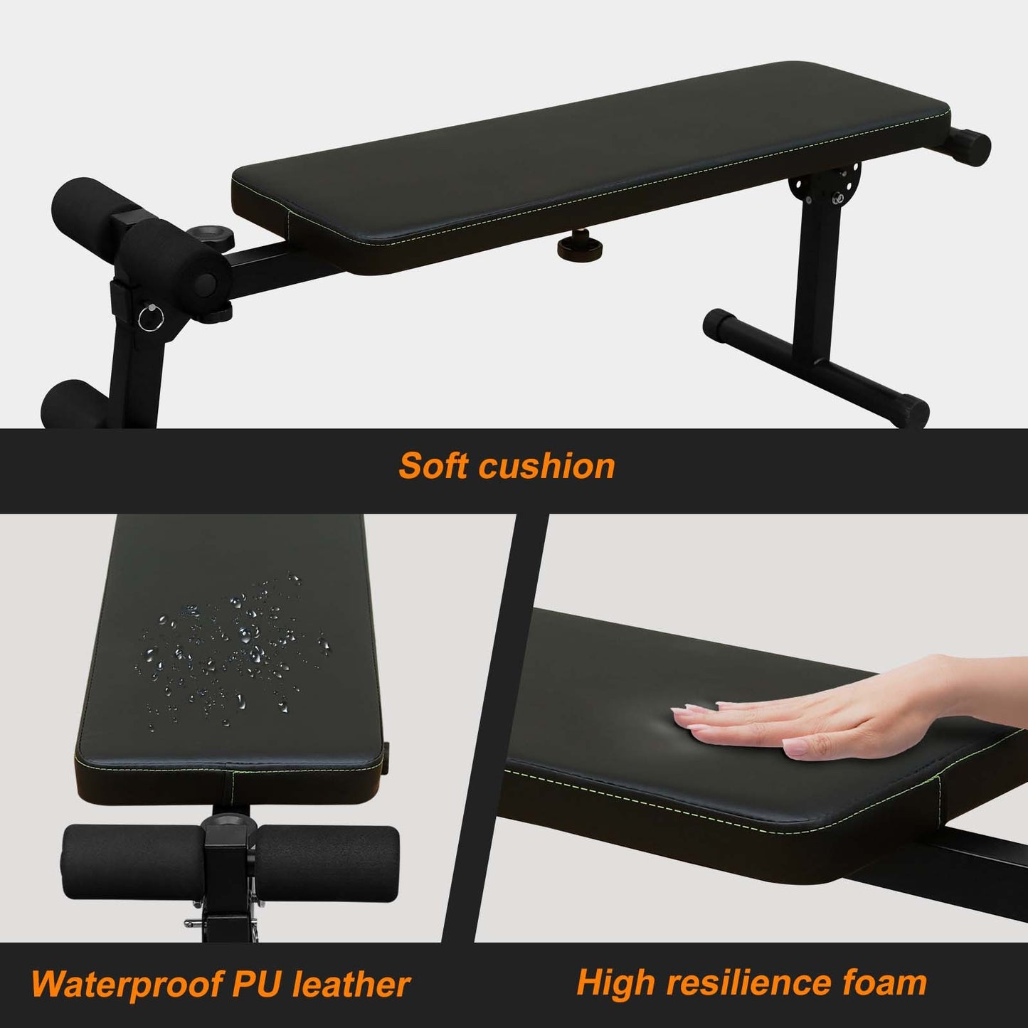 🏋️ Power Tower Parallel Bar Station – Full-Body Strength Training with Chin-Up Bar & Bench