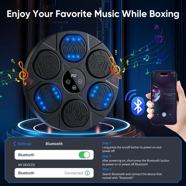 đ„ Music Boxing Machine â Interactive Rhythm Training for Adults & Fitness Enthusiasts