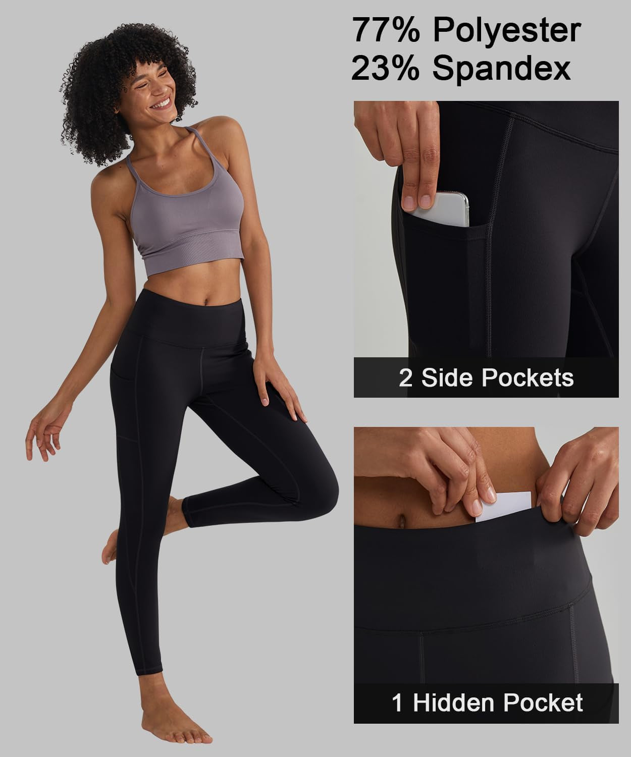 ALONG FIT Anti-Nail Leggings for Women Capri