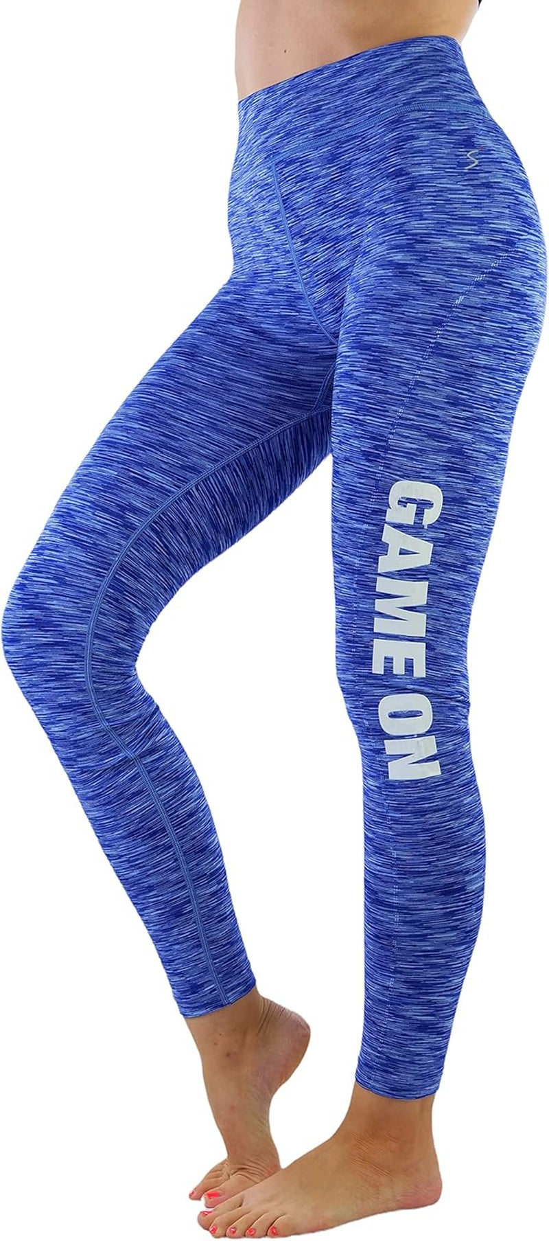 Tobeinstyle Women’S Comfort Heather Assorted Active Wear Seamless Leggings