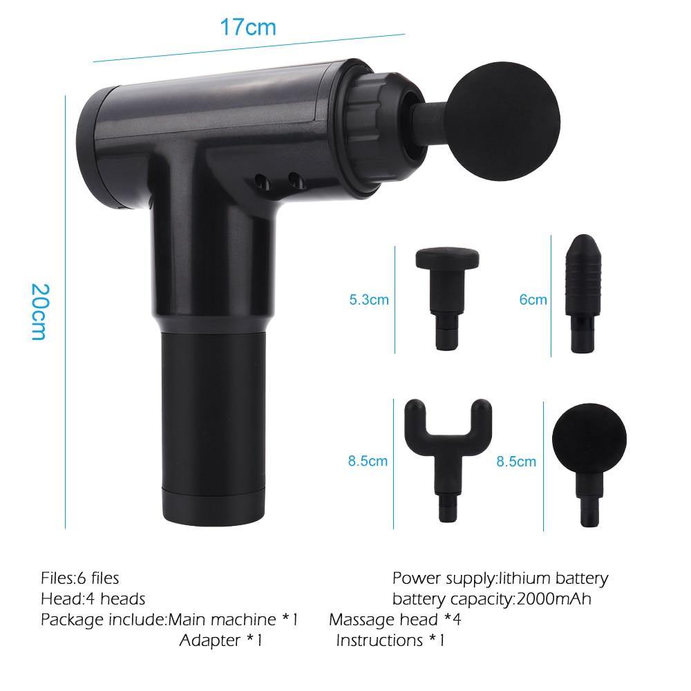 High Quality 6-Speed Handheld Massager – Deep Tissue Relief & Portabilityr