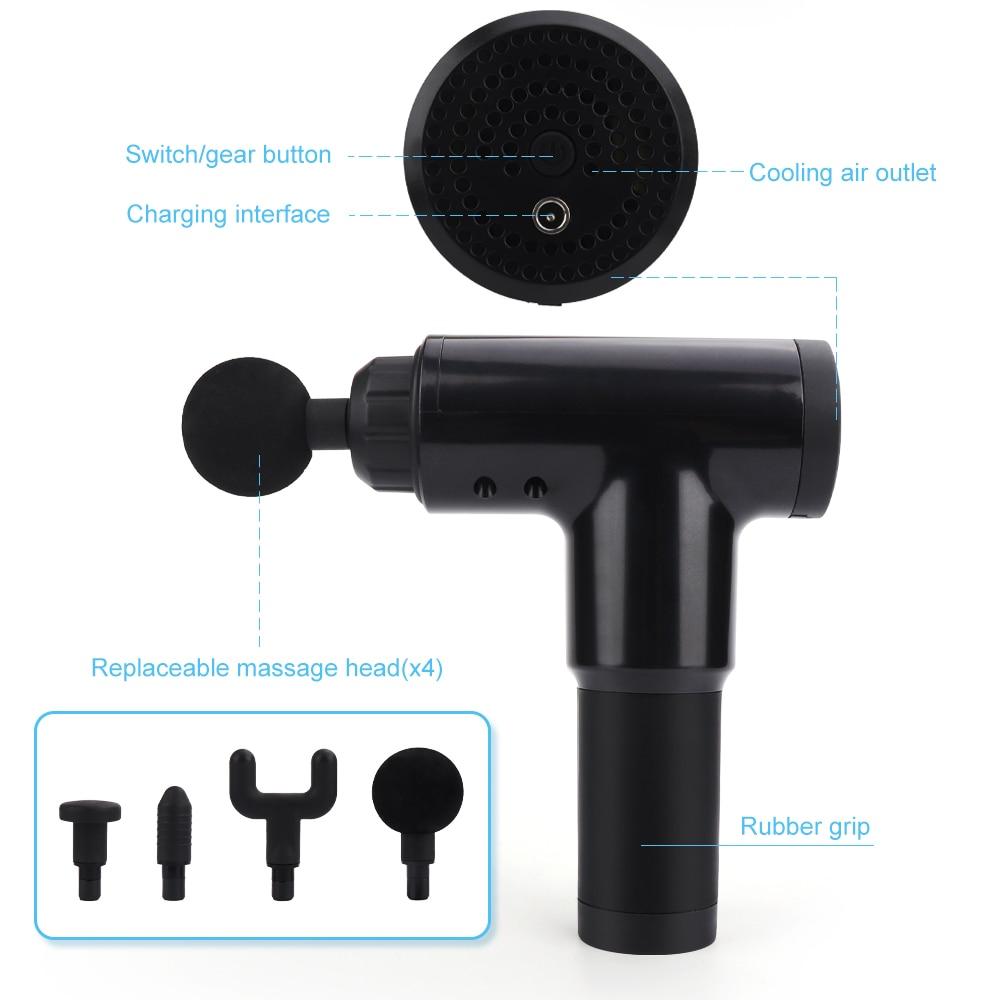 High Quality 6-Speed Handheld Massager – Deep Tissue Relief & Portabilityr
