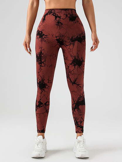 5pcs Dyed Yoga Pants