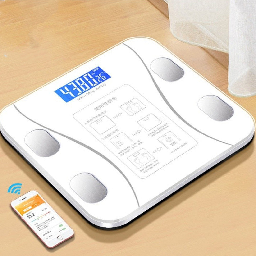 Smart Electronic Weight Scale - Smart Body Fat Scale, Digital Weighing Scale & Health Monitoring Scale