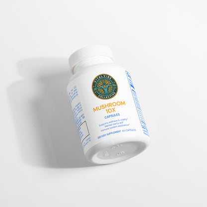 VitalVibe Mushroom Complex 10X: Immune Support and Vitality