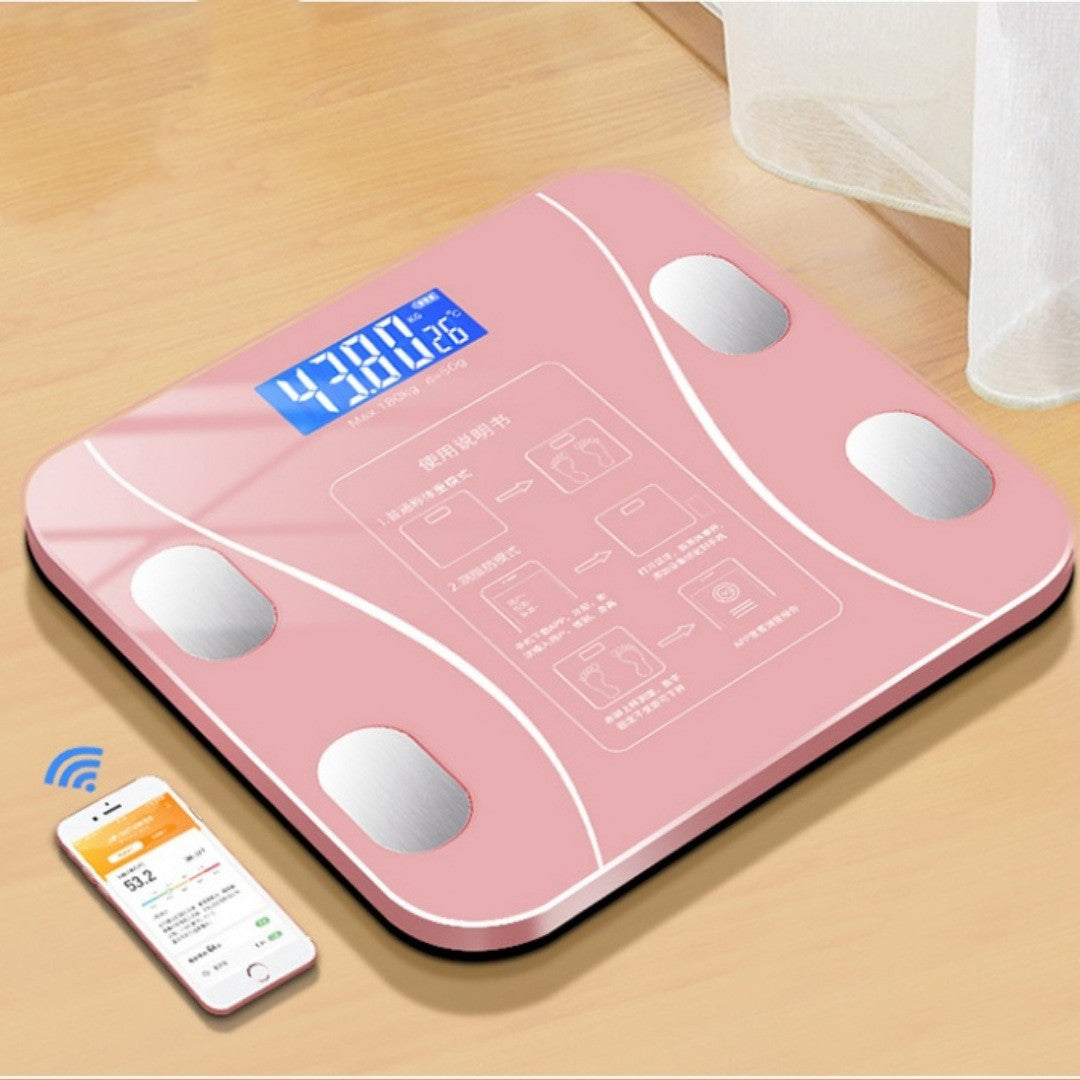 Smart Electronic Weight Scale - Smart Body Fat Scale, Digital Weighing Scale & Health Monitoring Scale