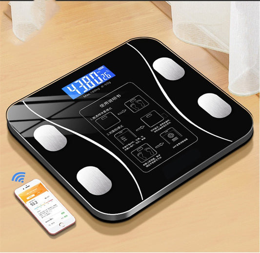 Smart Electronic Weight Scale - Smart Body Fat Scale, Digital Weighing Scale & Health Monitoring Scale