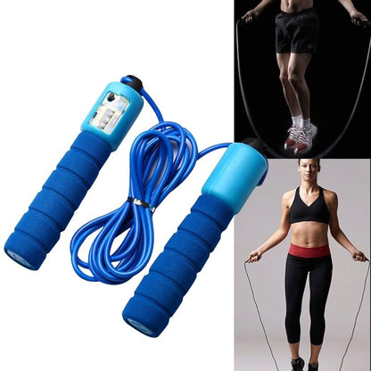 Smart Jump Rope with Counter – Effortless Tracking & High-Speed Rotation