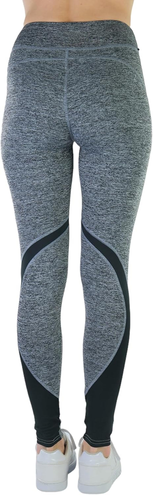 Tobeinstyle Women’S Comfort Heather Assorted Active Wear Seamless Leggings