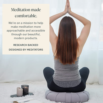 Zafu Yoga Bolster Meditation Cushion