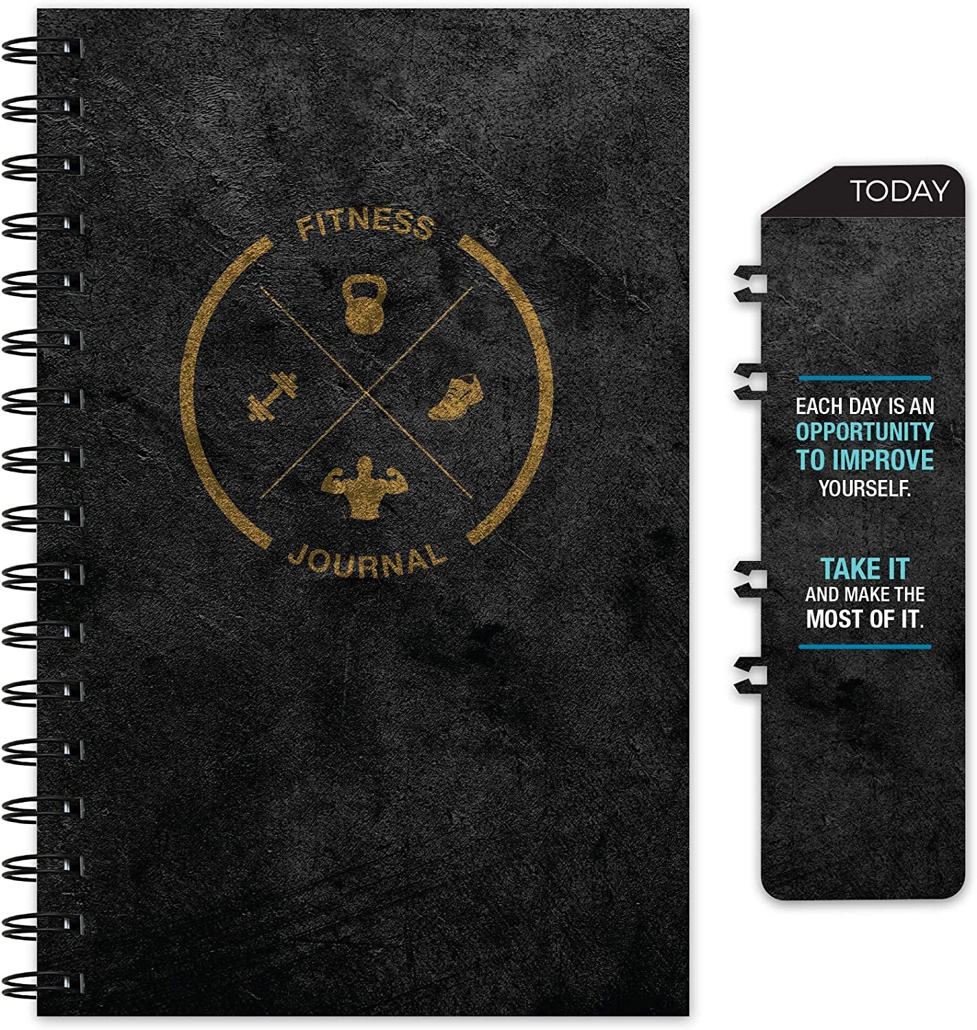 Workout Fitness Journal Nutrition Planners: Clip-In Bookmark