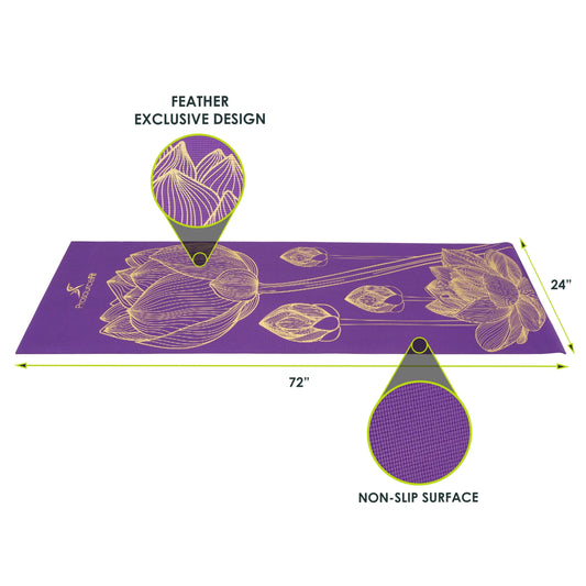 Prosourcefit Yoga Mats 3/16 in 
