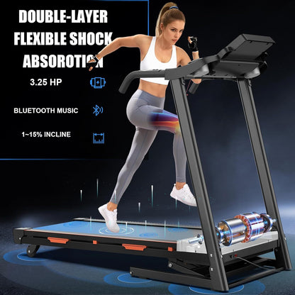 Home Automatic Tilt Treadmill – Powerful, Foldable & Energy-Efficient