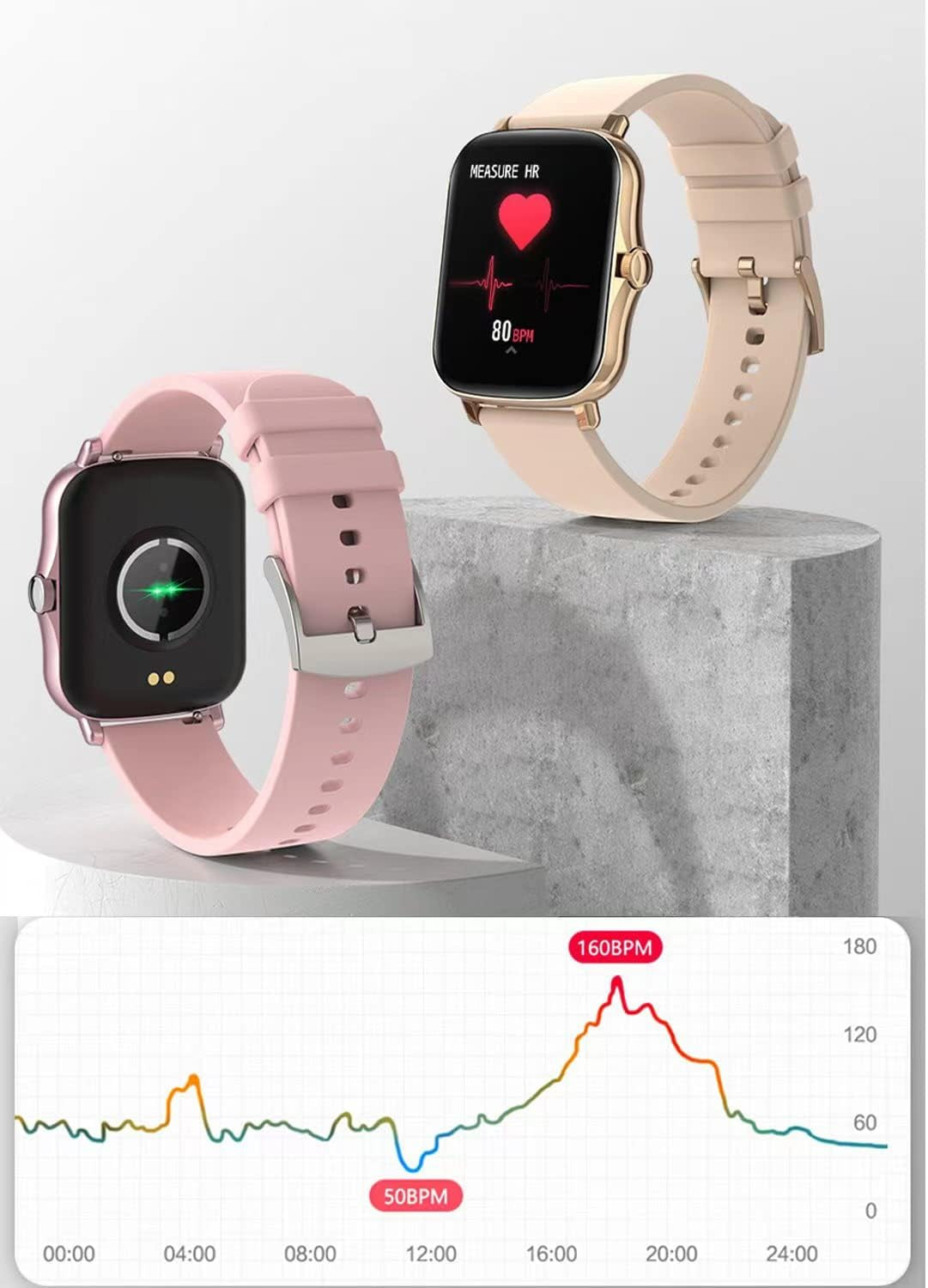 Smart Fitness Tracker Watch for Android/Ios 