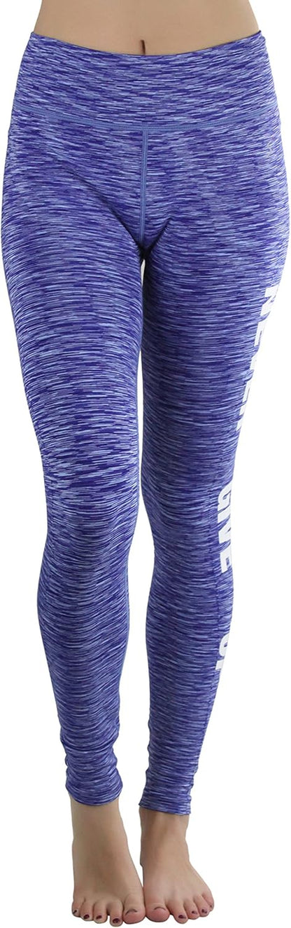 Tobeinstyle Women’S Comfort Heather Assorted Active Wear Seamless Leggings