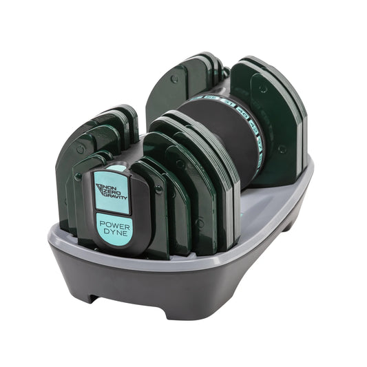 NZG Powerdyne 55Lbs Adjustable Single Dumbbell Weight (Aspen)