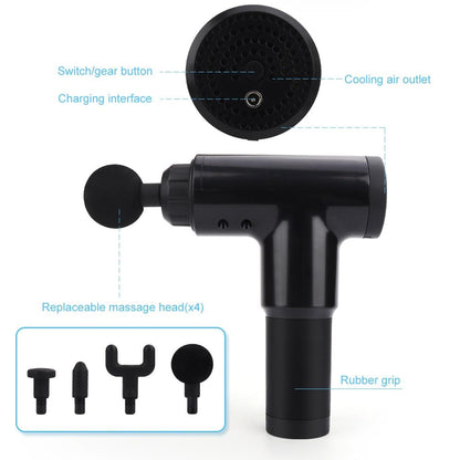 High Quality 6-Speed Handheld Massager – Deep Tissue Relief & Portabilityr